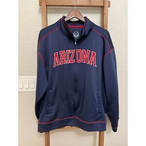 University of Arizona Wildcats- full zip Navy lightweight pullover-Large